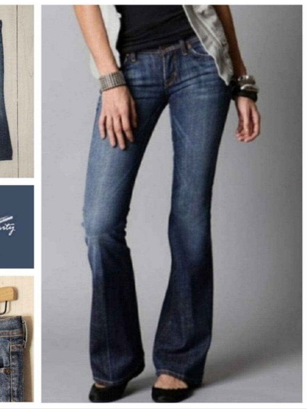 Citizens of Humanity Low Waist Flair Ingrid #002 Jeans Women's Size 27